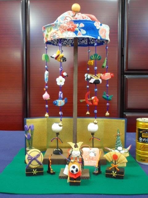 新品！高さ37 ちりめん ひな人形 吊るし雛 吊るし飾り 京都龍虎堂